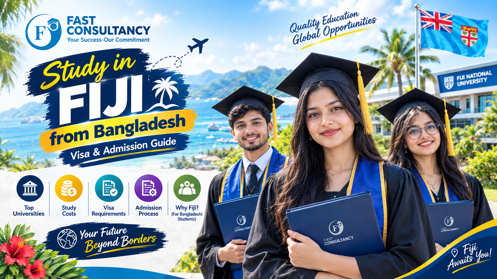 Study in Fiji from Bangladesh: Visa & Admission Guide | Fast Consultancy